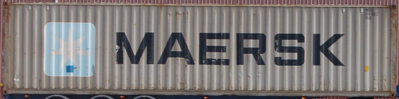 40DC MAEU container picture