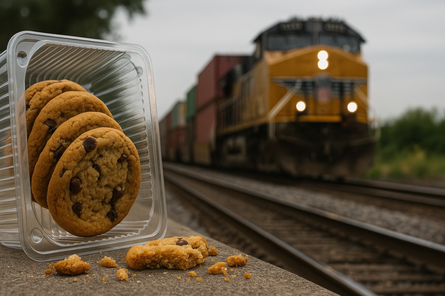 Why rail transport can ruin your cookies: the truth about vibration damage in U.S. container shipping