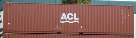 40HC container with prefix ACLU