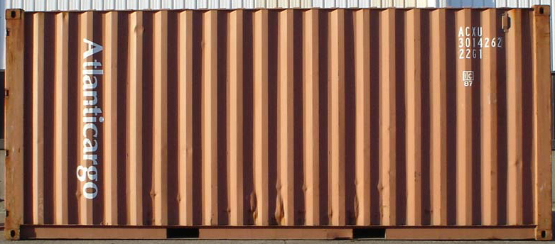 20DC container with prefix ACXU