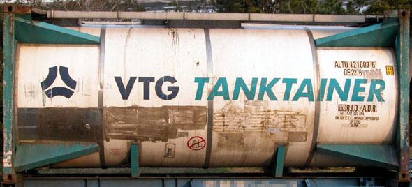 20TANK container with prefix ALTU