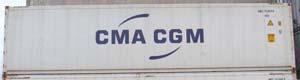 40REF container with prefix AMCU