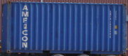 20DC container with prefix AMFU