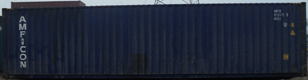 40HC container with prefix AMFU