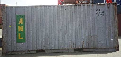 20DC container with prefix ANNU
