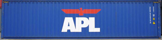 40HC container with prefix APHU