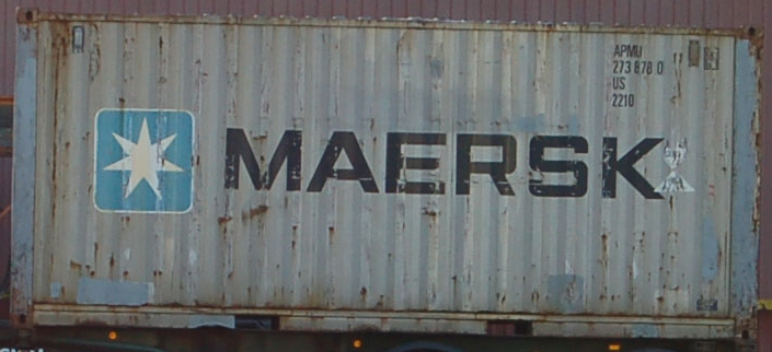 20DC container with prefix APMU