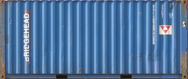 20DC container with prefix BHCU