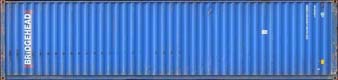 40DC container with prefix BHCU