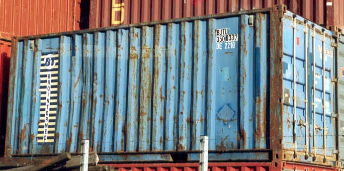 20DC container with prefix BUTU