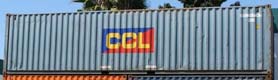 40DC container with prefix CADU