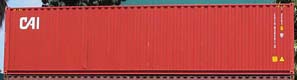40HC container with prefix CAIU