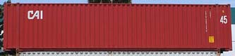 45HC container with prefix CAIU