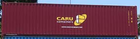 40HC container with prefix CARU