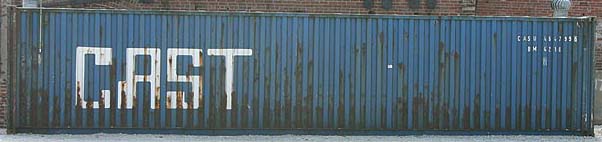 40DC container with prefix CASU