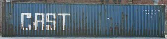40DC container with prefix CASU