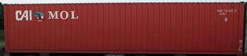 40DC container with prefix CAXU