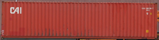 40HC container with prefix CAXU