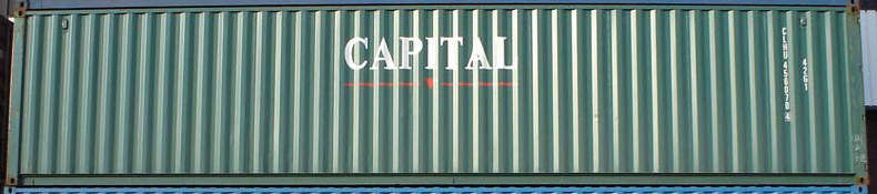 40DC container with prefix CLHU