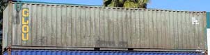 40DC container with prefix CLOU