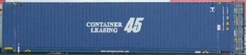 45HC container with prefix CLXU