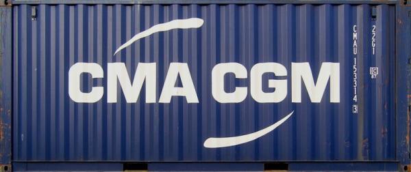 20DC1 container with prefix CMAU