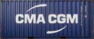 20DC1 container with prefix CMAU