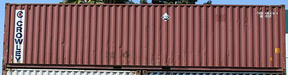 40HC container with prefix CMCU