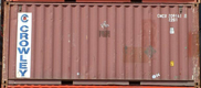 20DC container with prefix CMCU