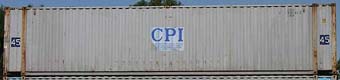 45HC container with prefix CPIU