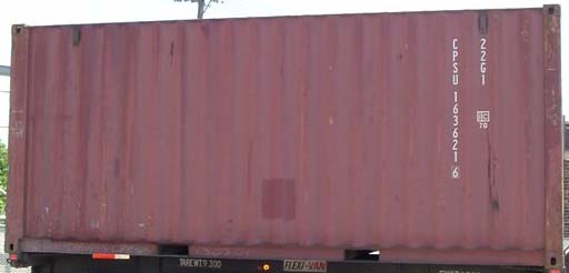 20DC container with prefix CPSU