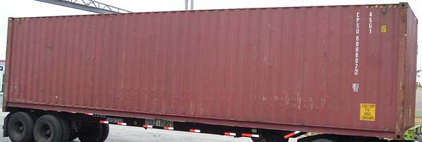 40HC container with prefix CPSU