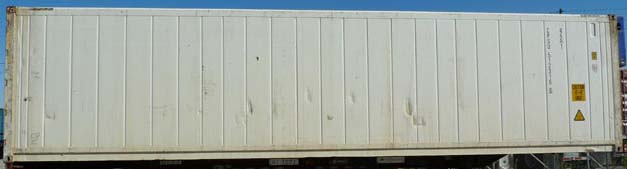 40REF container with prefix CPSU