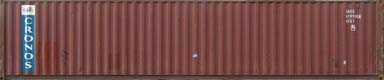 40DC container with prefix CRXU