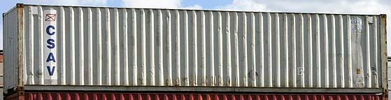 40DC container with prefix CSVU