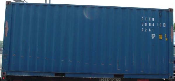 20DC CTXU container picture