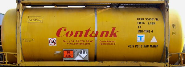 TANK CTXU container picture