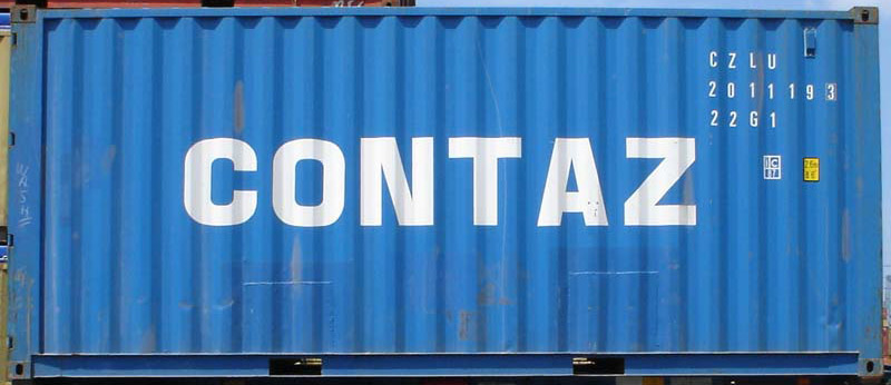 20DC container with prefix CZLU
