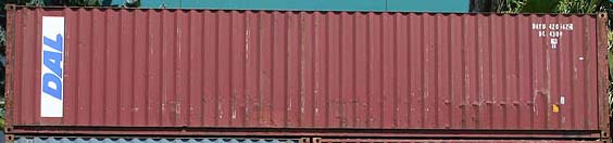 40DC container with prefix DAYU