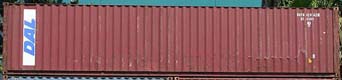 40DC container with prefix DAYU