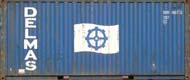 20DC container with prefix DVRU