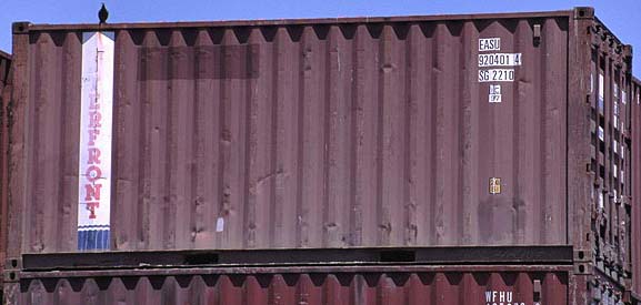 20DC container with prefix EASU