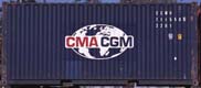20DC container with prefix ECMU