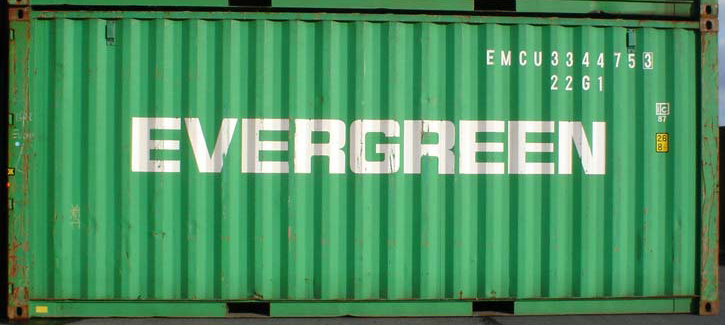 20DC container with prefix EMCU
