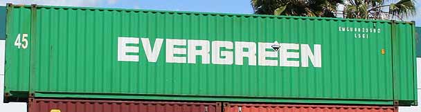 45HC container with prefix EMCU