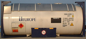 20TANK container with prefix EURU