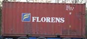 20DC container with prefix FBLU