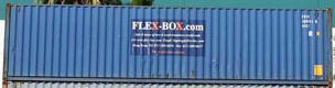 40HC container with prefix FBXU