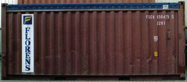 20OT container with prefix FSCU