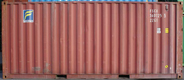 20DC container with prefix FSCU